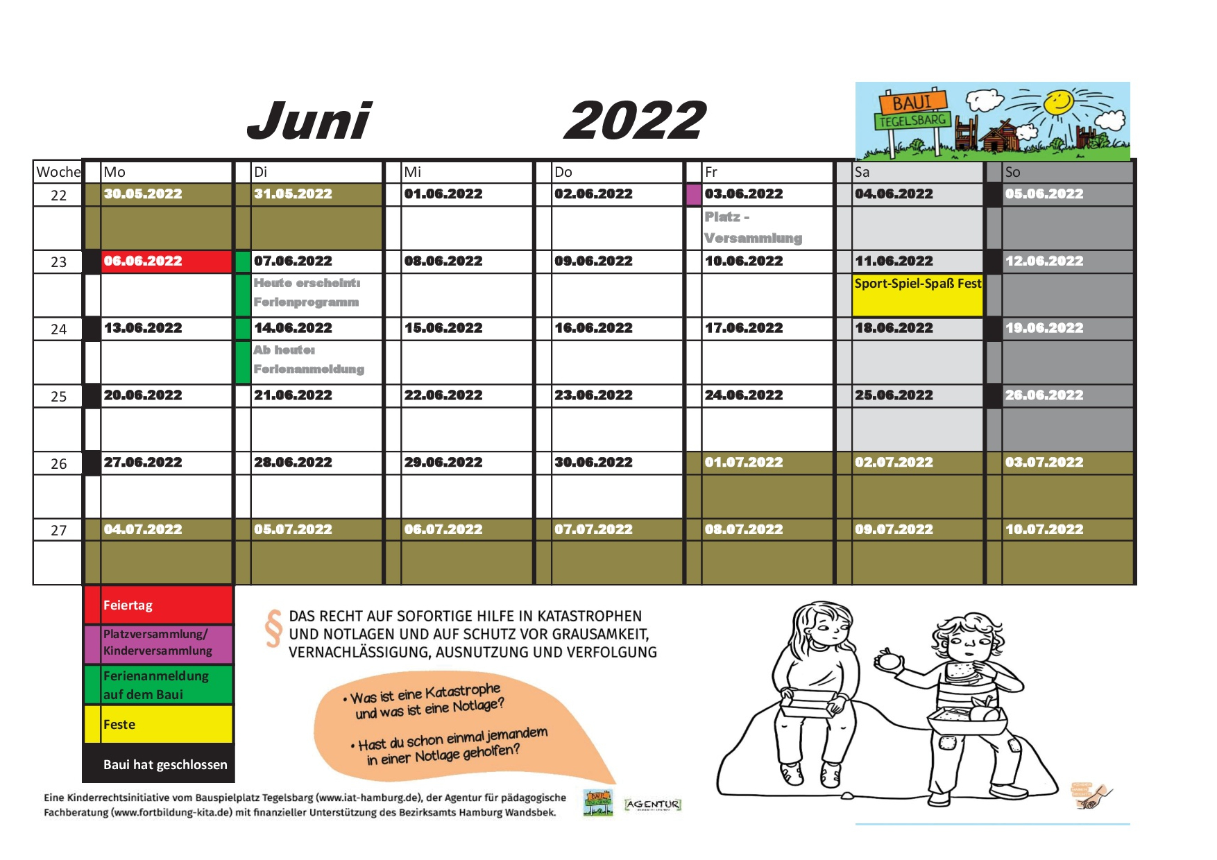 Baui Kalender 2022 Kinder HP 006