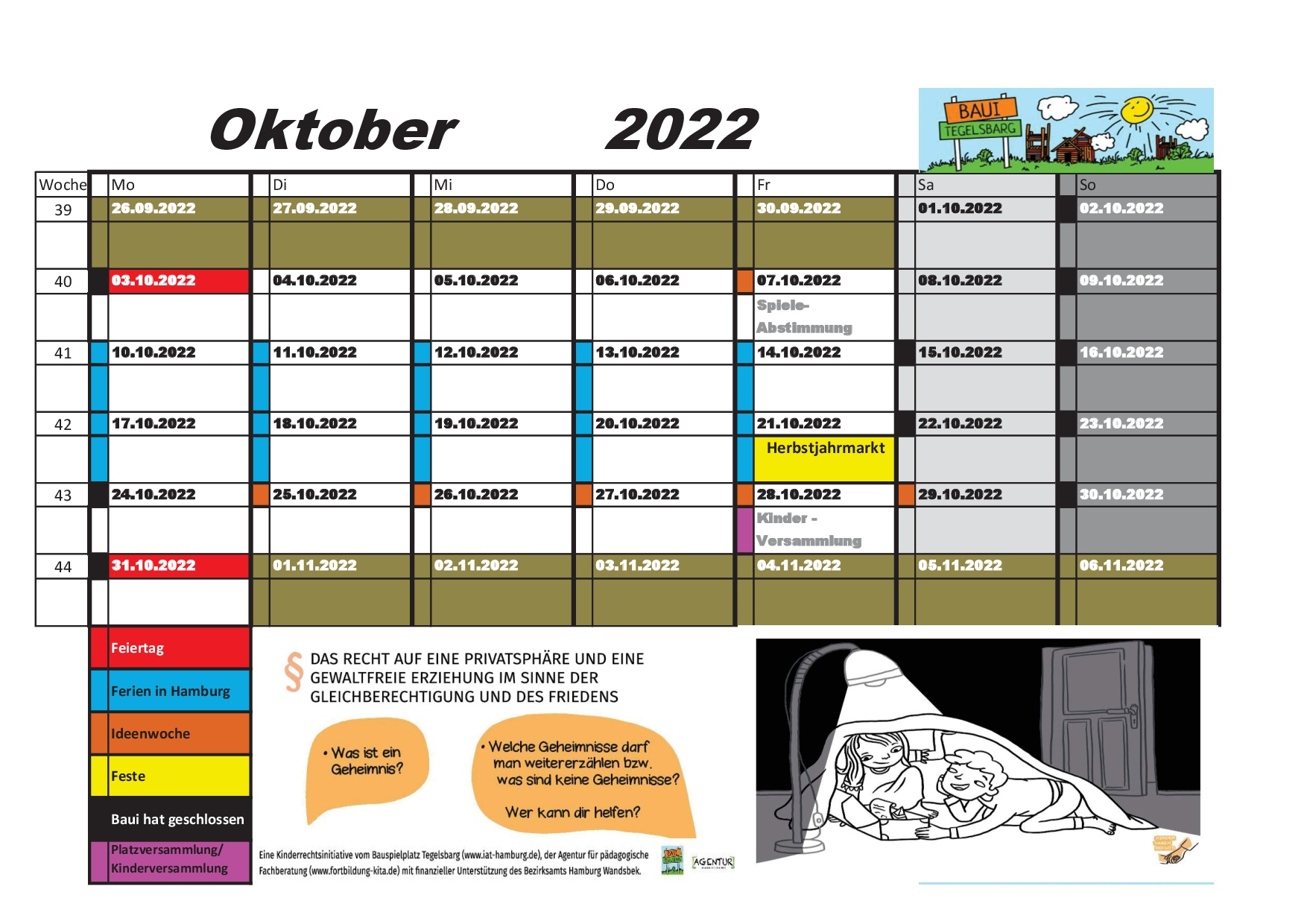 Baui Kalender 2022 Kinder HP 010