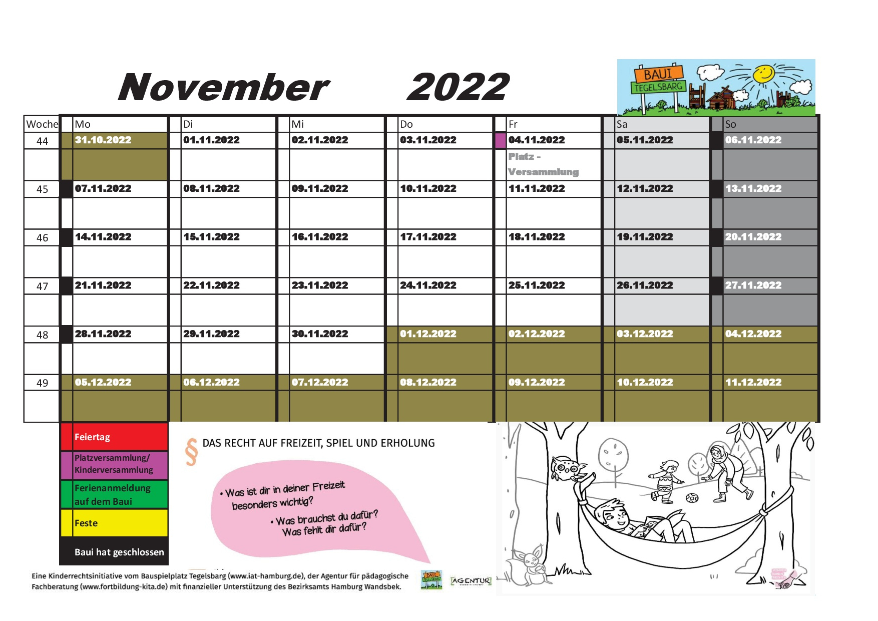 Baui Kalender 2022 Kinder HP 011